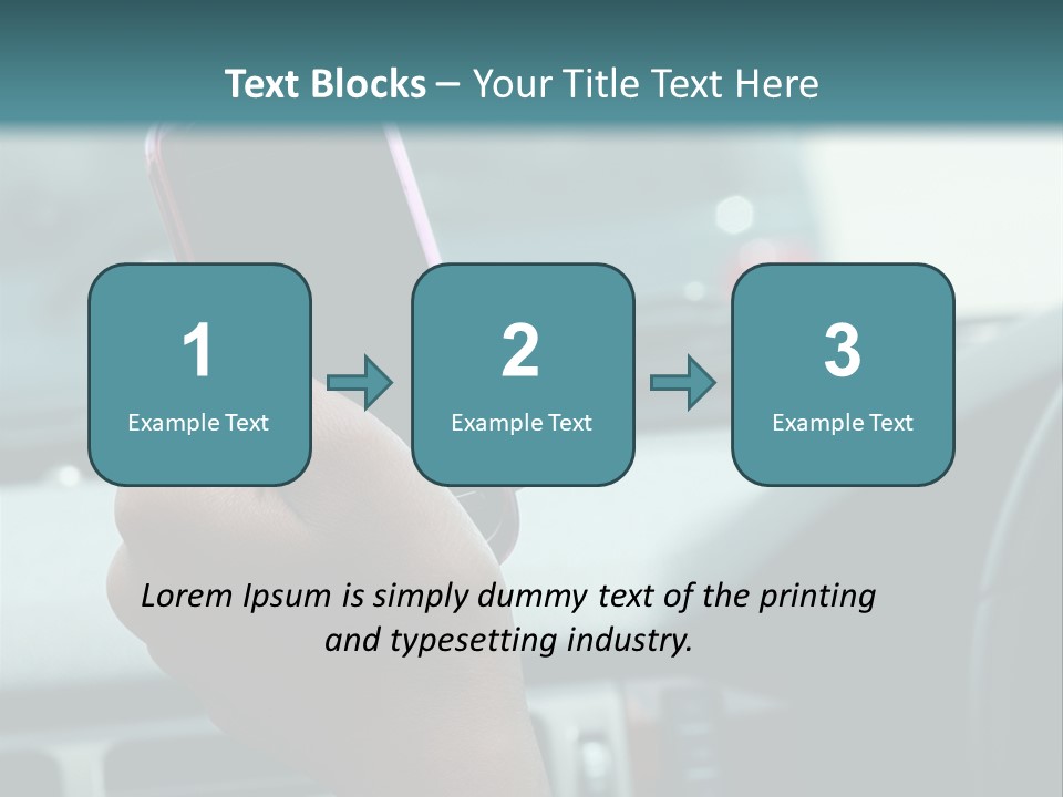 Vehicle Vertical Tail Gate PowerPoint Template