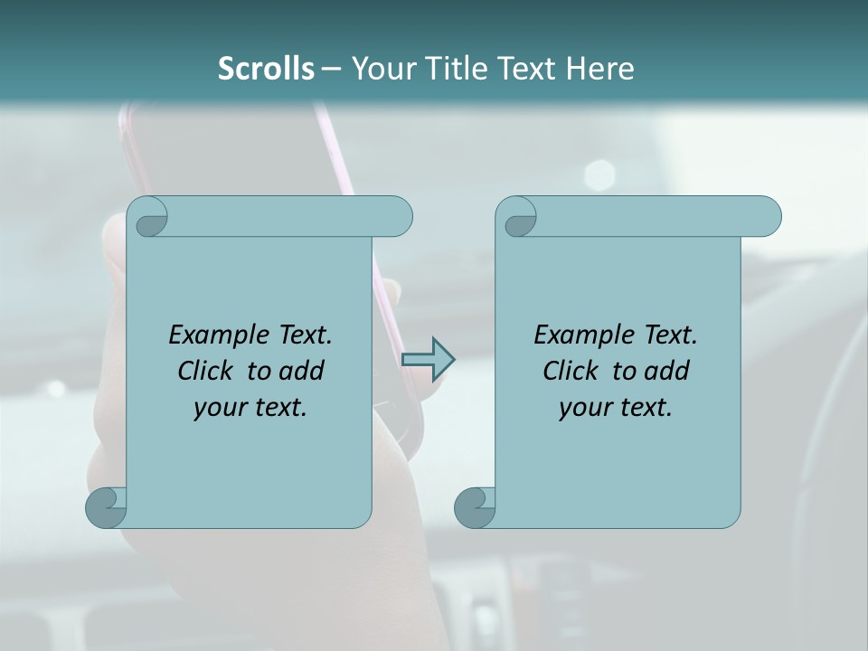 Vehicle Vertical Tail Gate PowerPoint Template