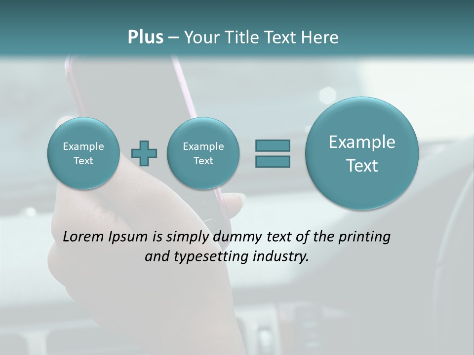 Vehicle Vertical Tail Gate PowerPoint Template