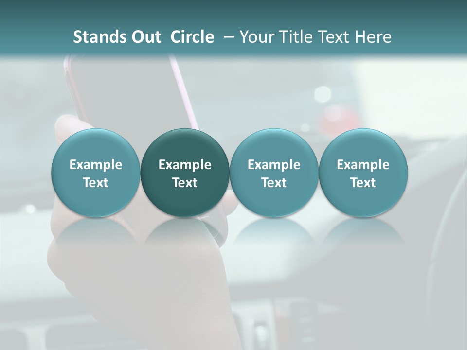 Vehicle Vertical Tail Gate PowerPoint Template