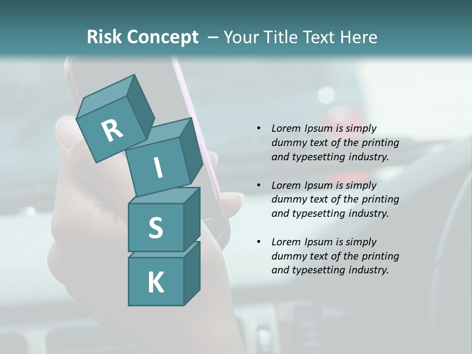 Vehicle Vertical Tail Gate PowerPoint Template