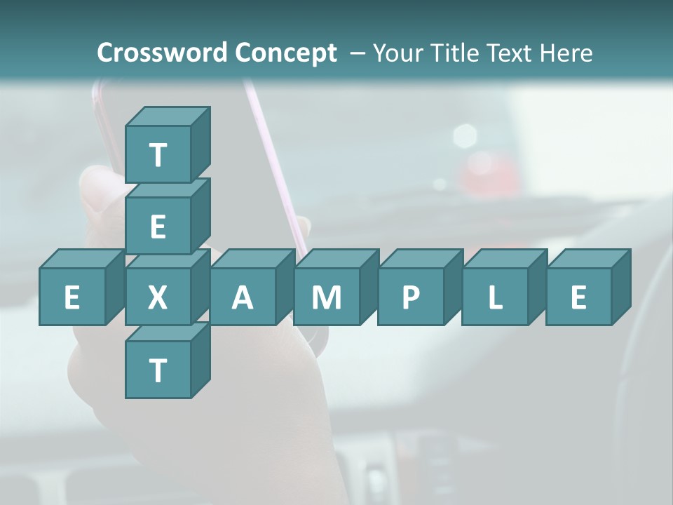 Vehicle Vertical Tail Gate PowerPoint Template