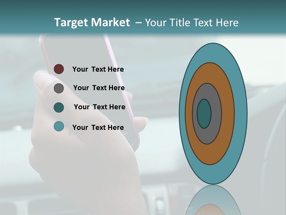 Vehicle Vertical Tail Gate PowerPoint Template