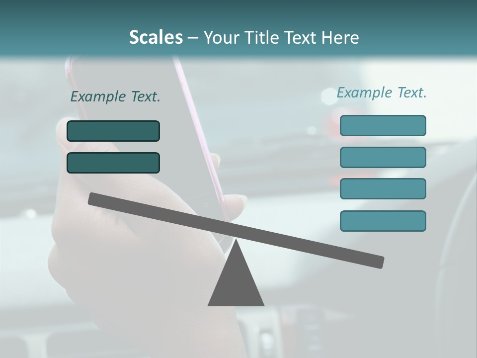 Vehicle Vertical Tail Gate PowerPoint Template