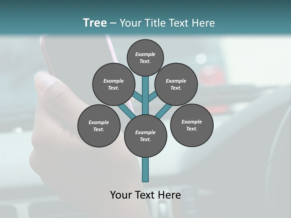 Vehicle Vertical Tail Gate PowerPoint Template