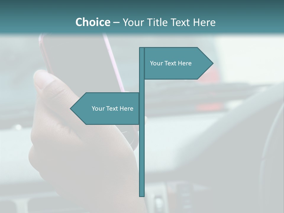 Vehicle Vertical Tail Gate PowerPoint Template