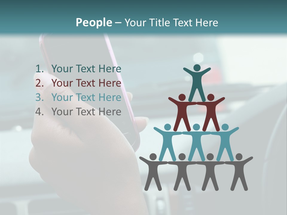 Vehicle Vertical Tail Gate PowerPoint Template