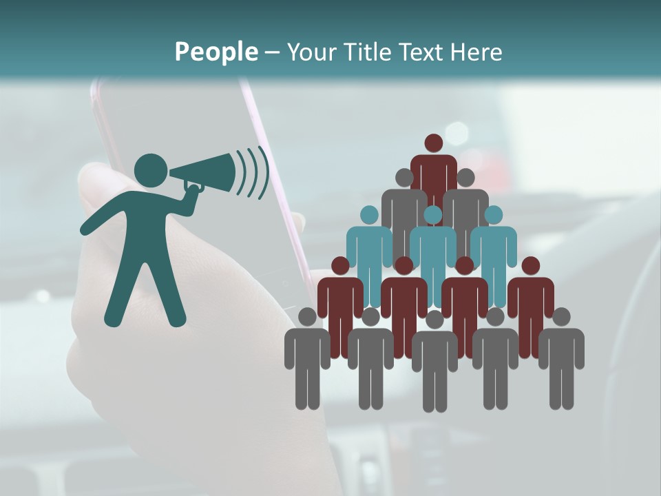 Vehicle Vertical Tail Gate PowerPoint Template