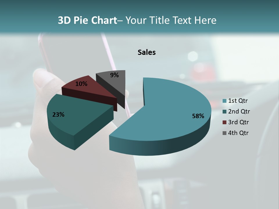 Vehicle Vertical Tail Gate PowerPoint Template