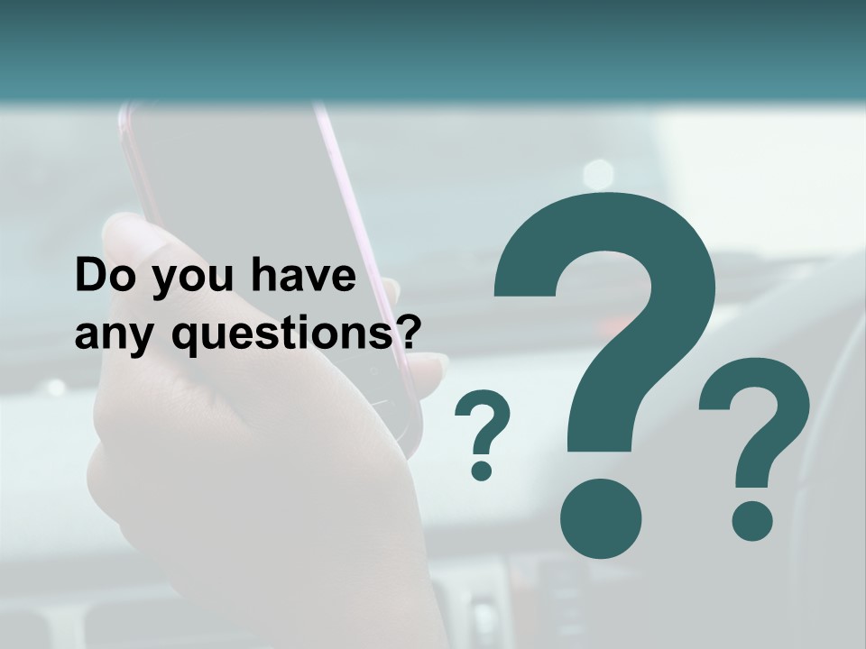 Vehicle Vertical Tail Gate PowerPoint Template