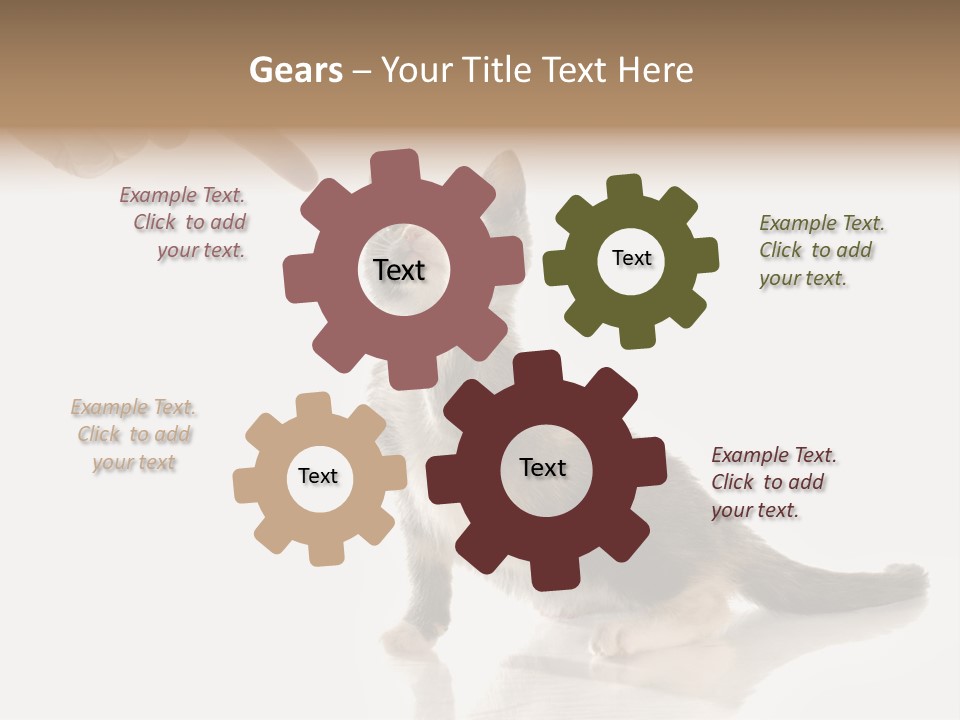 Horizontal Pin Cooked PowerPoint Template