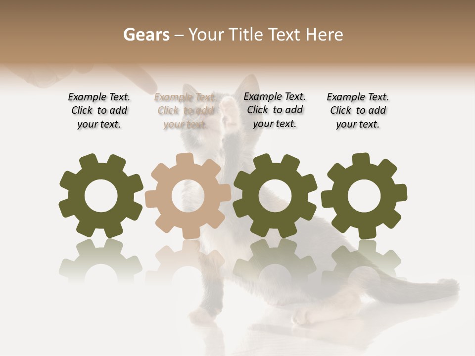 Horizontal Pin Cooked PowerPoint Template