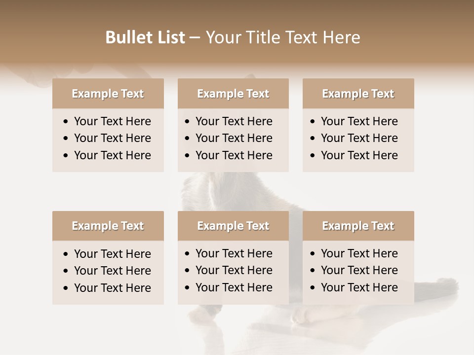 Horizontal Pin Cooked PowerPoint Template