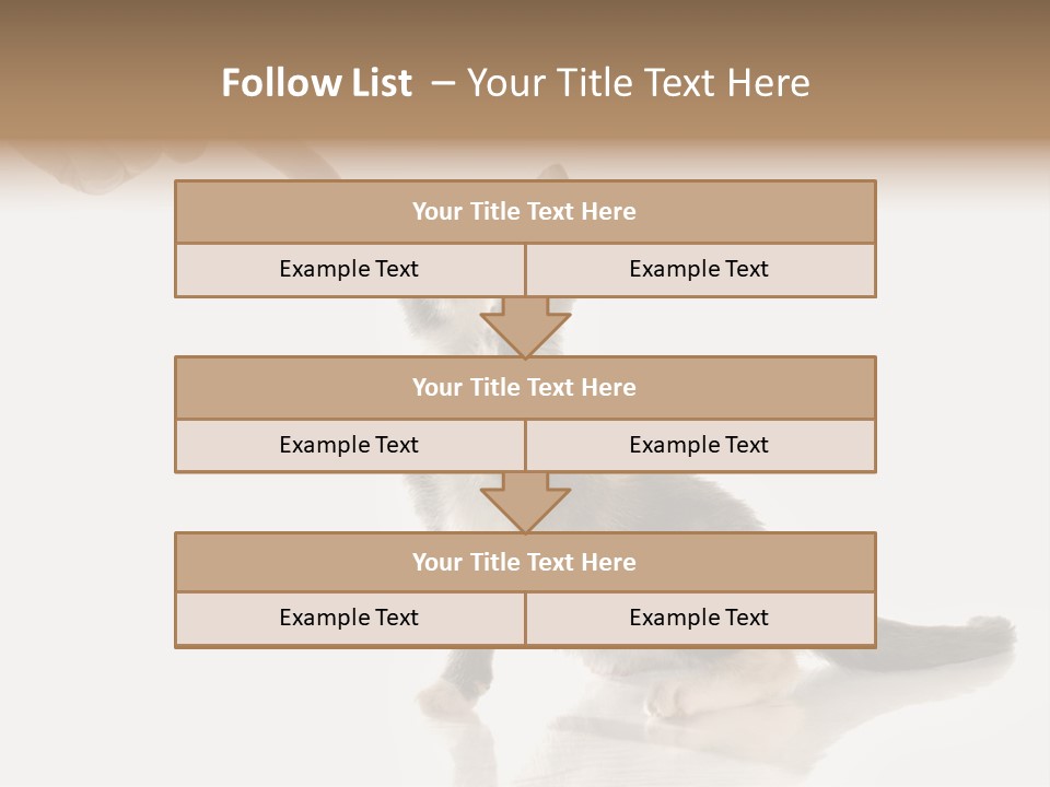 Horizontal Pin Cooked PowerPoint Template