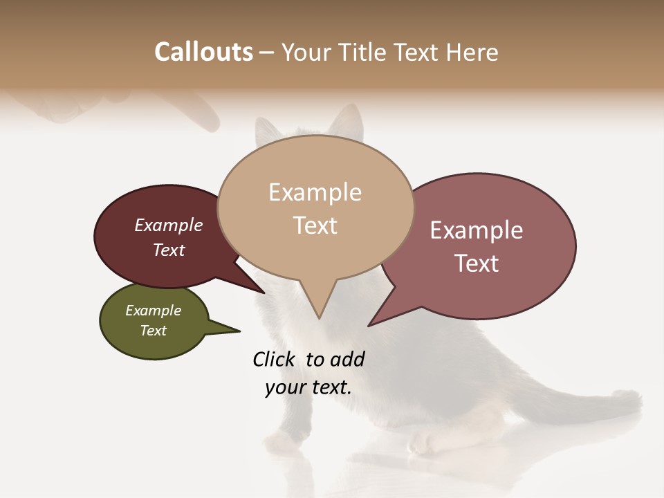 Horizontal Pin Cooked PowerPoint Template