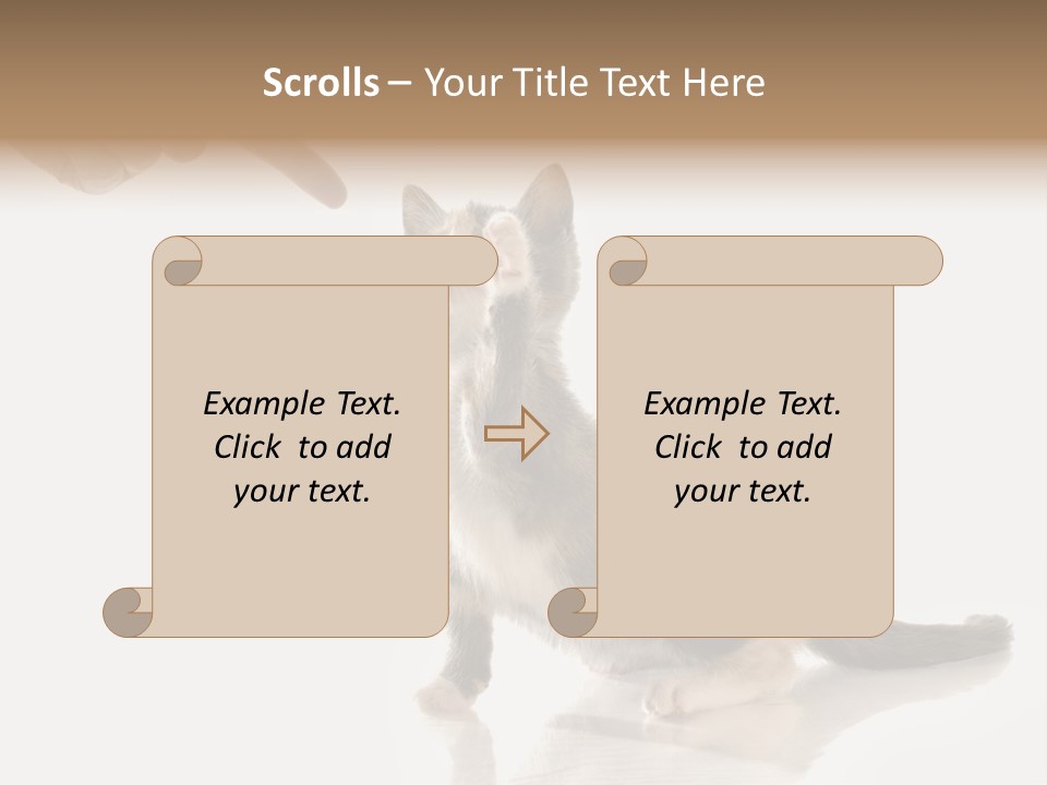 Horizontal Pin Cooked PowerPoint Template