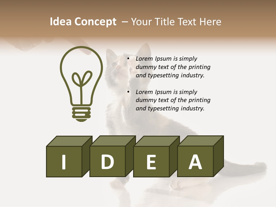 Horizontal Pin Cooked PowerPoint Template