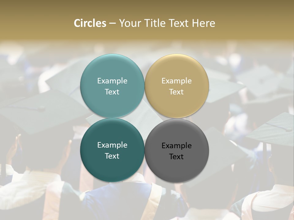 Gown Board Square PowerPoint Template