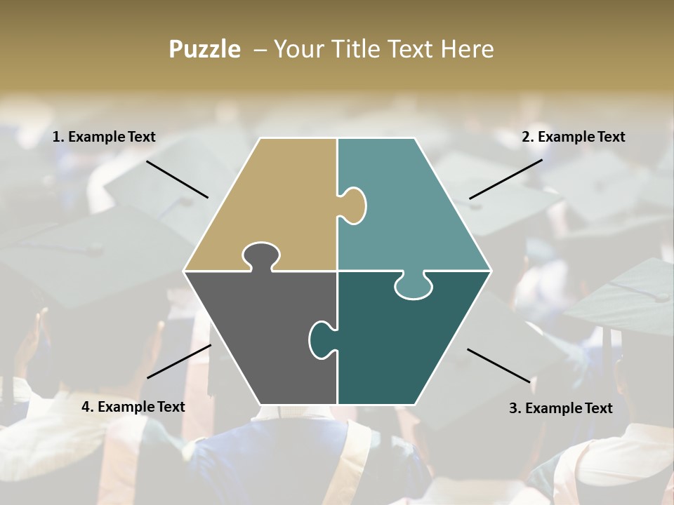 Gown Board Square PowerPoint Template