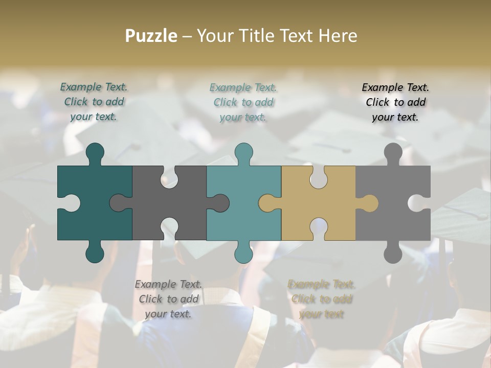 Gown Board Square PowerPoint Template