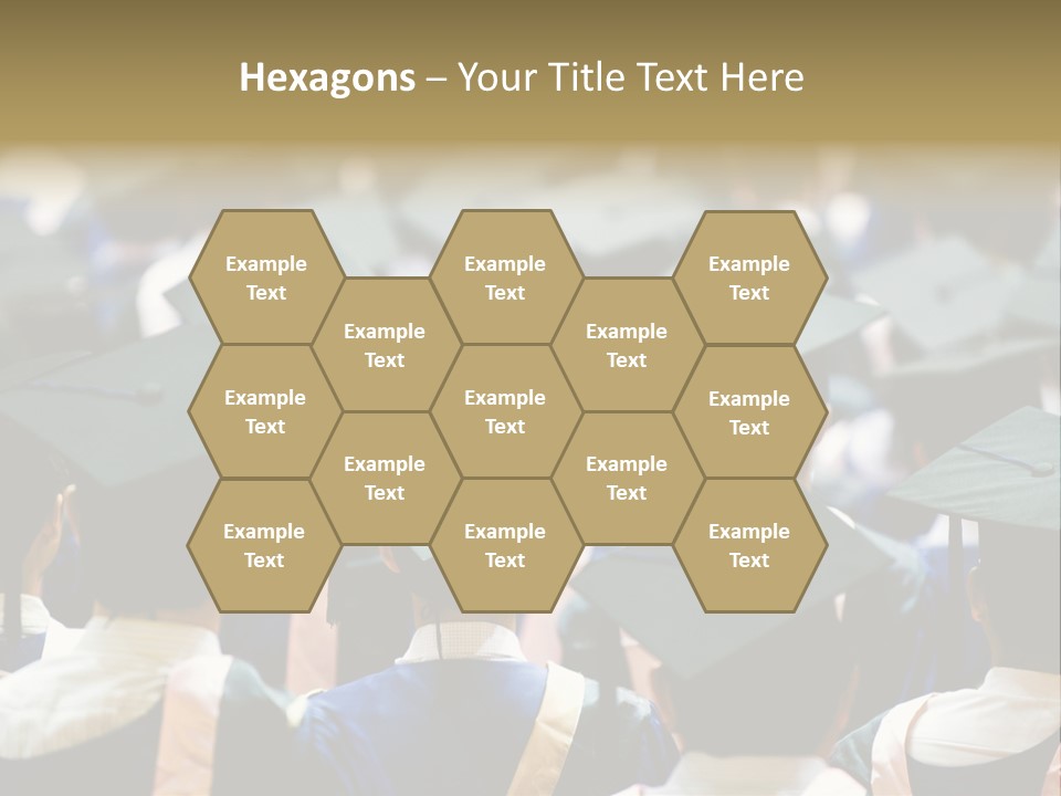 Gown Board Square PowerPoint Template