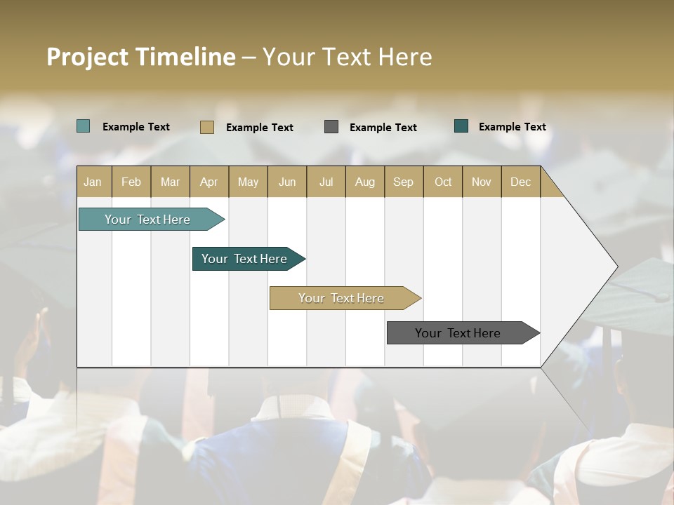 Gown Board Square PowerPoint Template