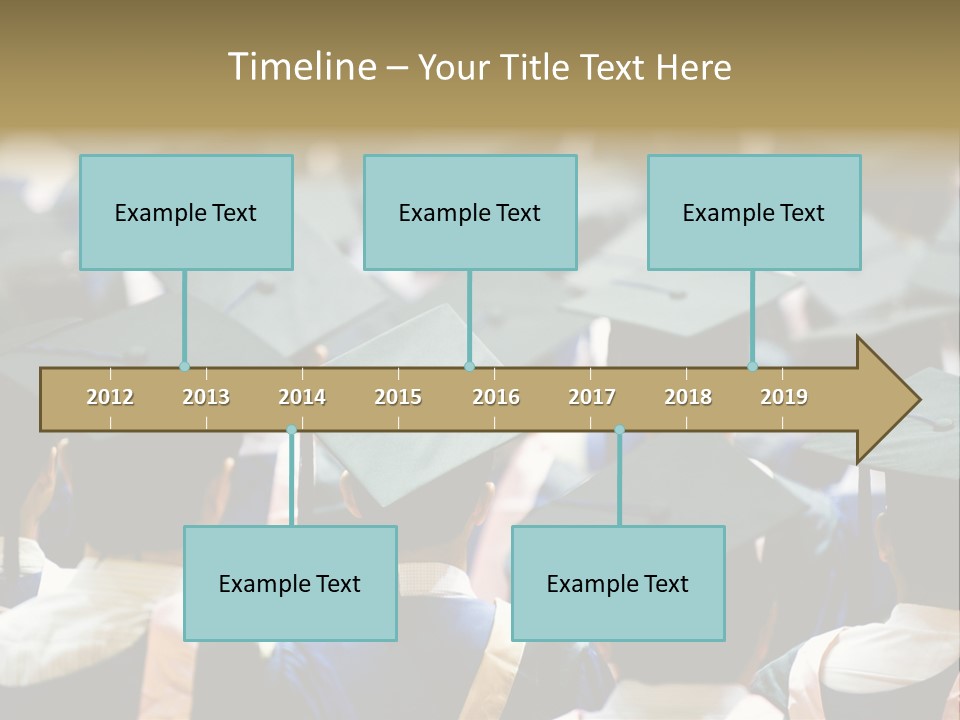 Gown Board Square PowerPoint Template
