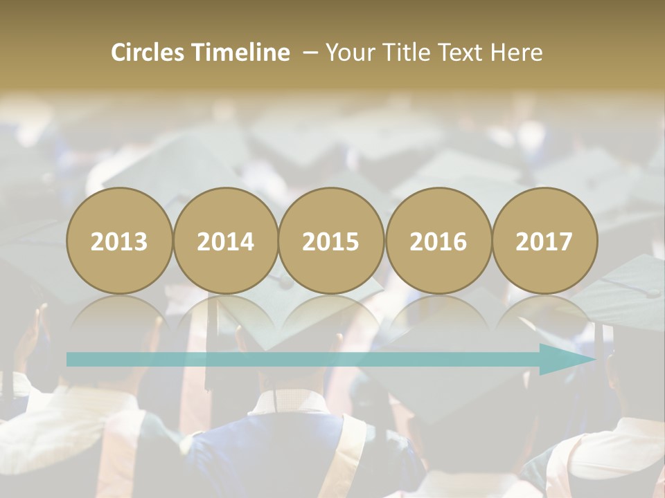 Gown Board Square PowerPoint Template