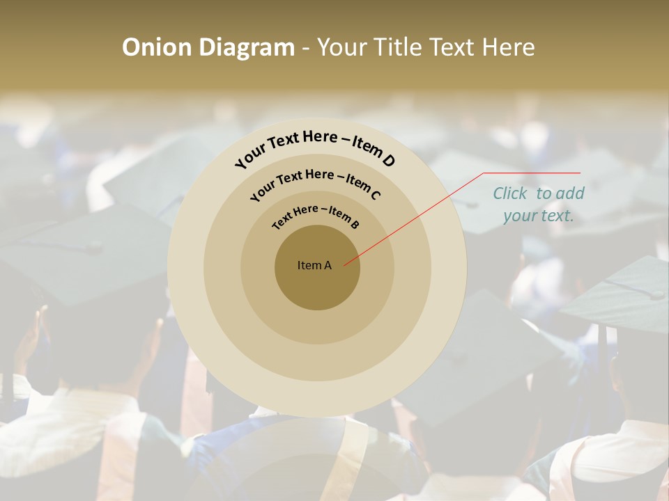 Gown Board Square PowerPoint Template