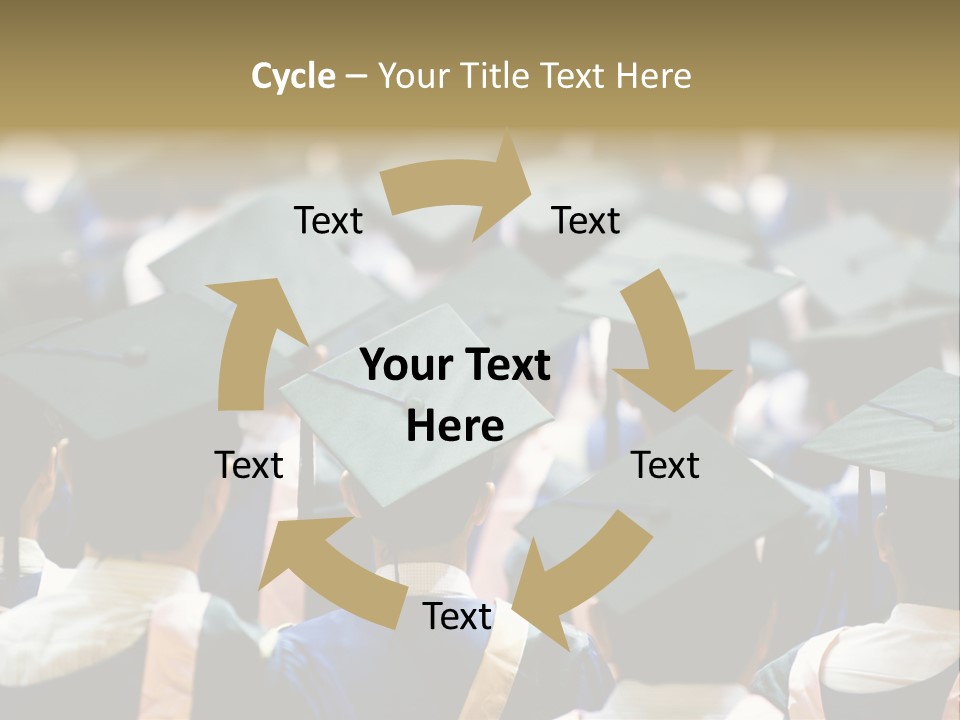 Gown Board Square PowerPoint Template