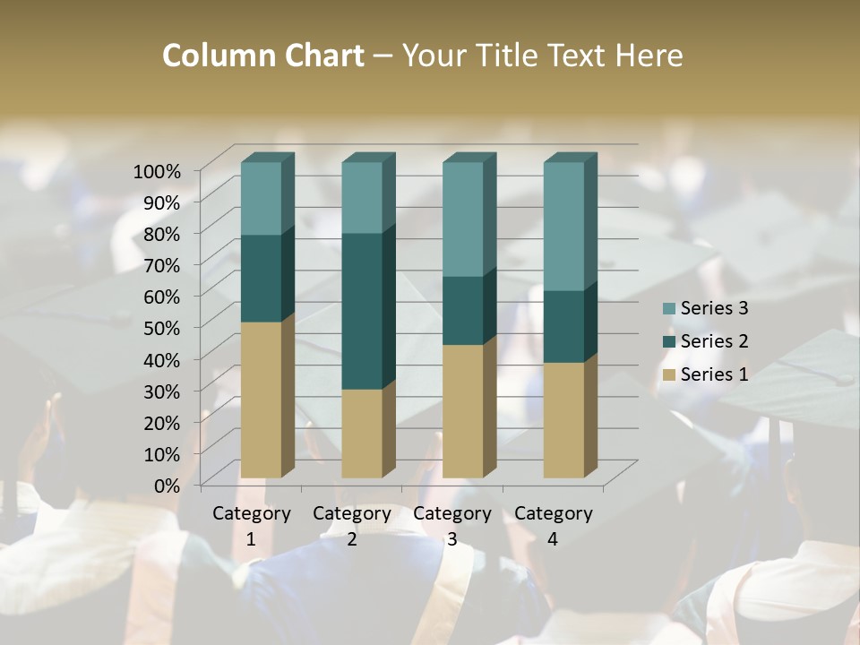 Gown Board Square PowerPoint Template