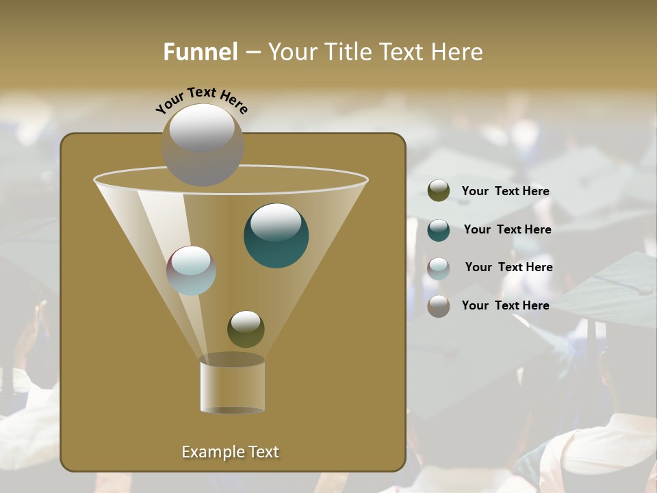 Gown Board Square PowerPoint Template