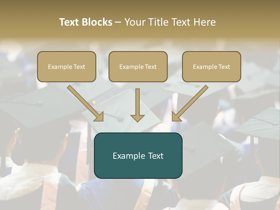 Gown Board Square PowerPoint Template