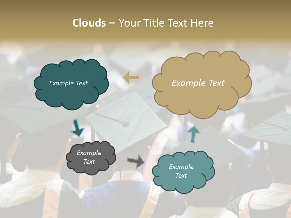 Gown Board Square PowerPoint Template