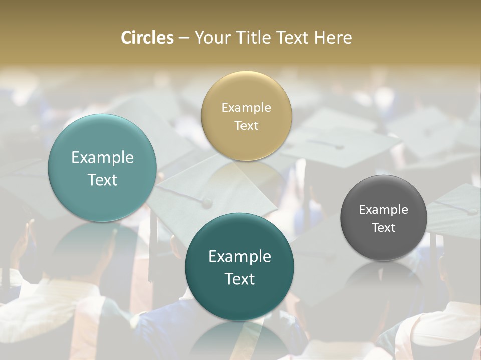 Gown Board Square PowerPoint Template