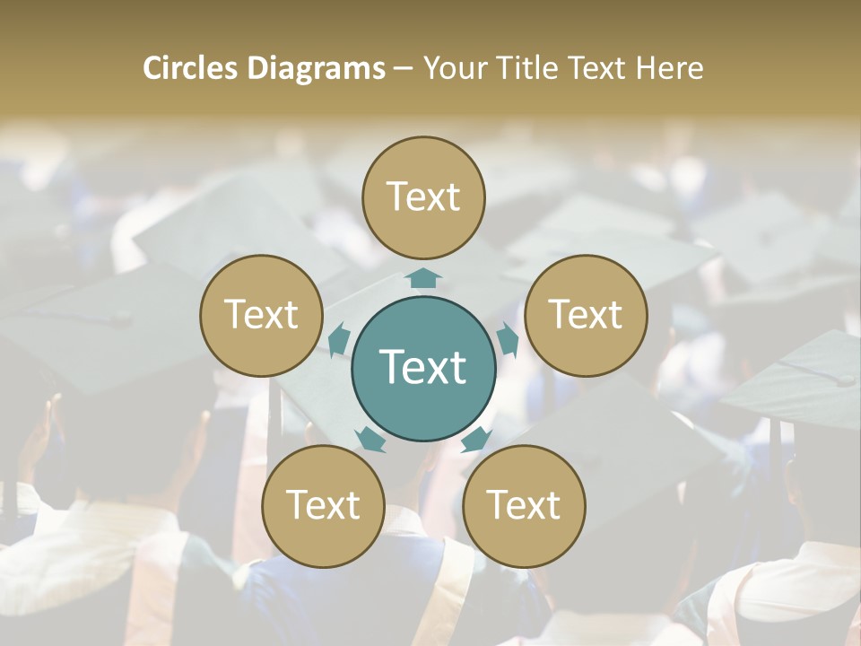 Gown Board Square PowerPoint Template