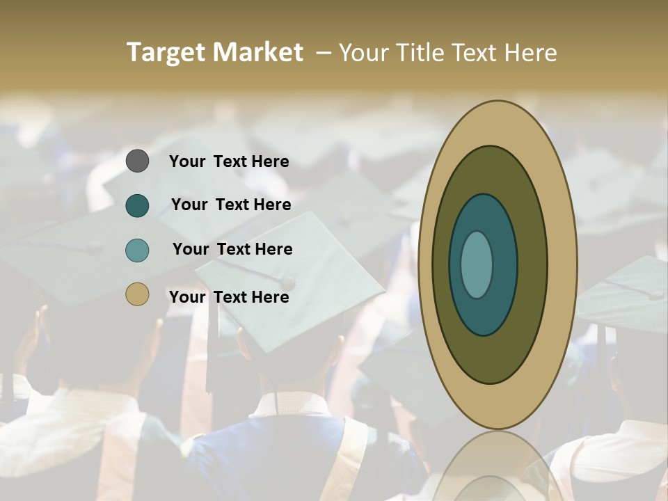 Gown Board Square PowerPoint Template