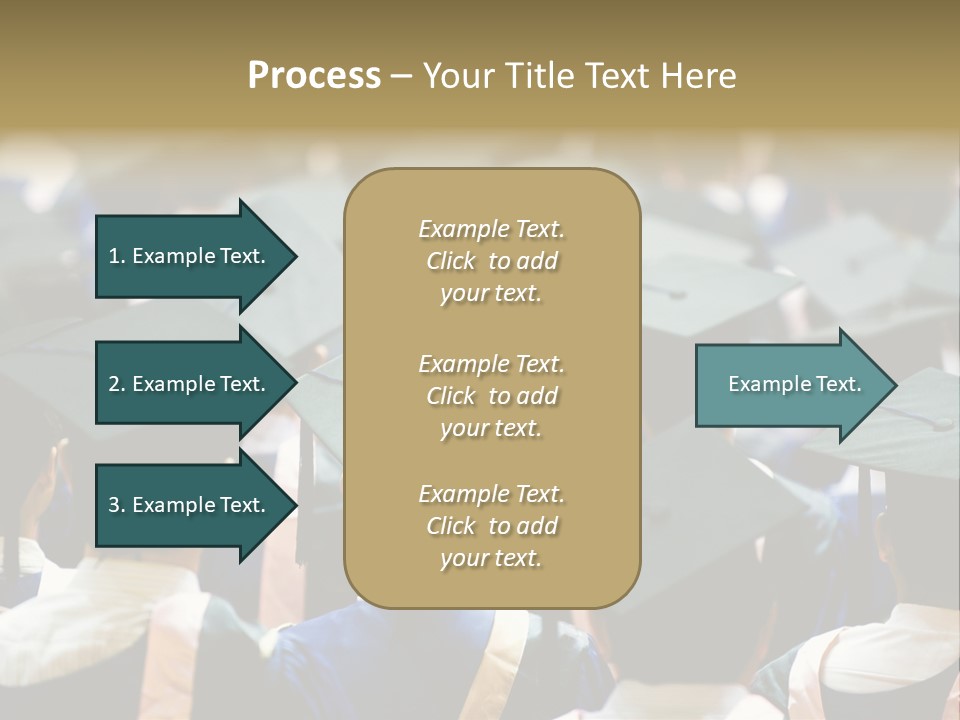 Gown Board Square PowerPoint Template