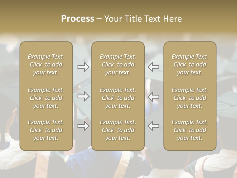 Gown Board Square PowerPoint Template