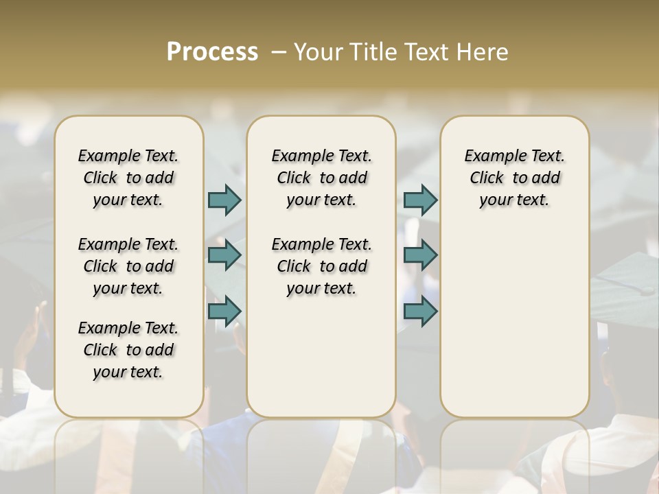 Gown Board Square PowerPoint Template