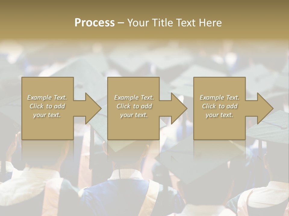 Gown Board Square PowerPoint Template