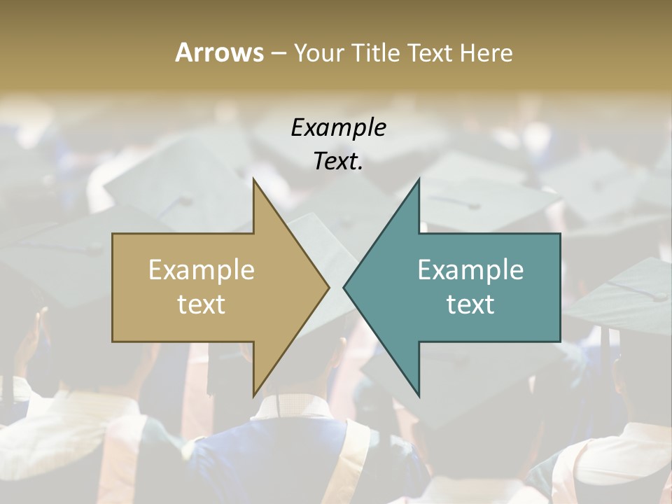 Gown Board Square PowerPoint Template