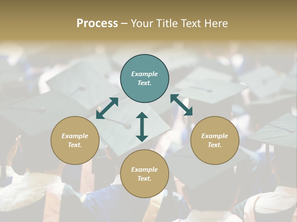 Gown Board Square PowerPoint Template