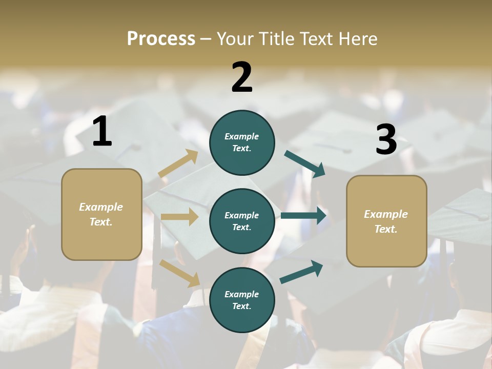 Gown Board Square PowerPoint Template
