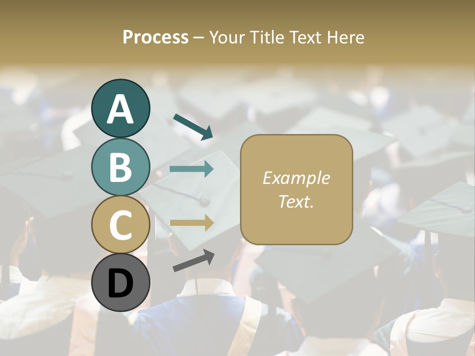Gown Board Square PowerPoint Template