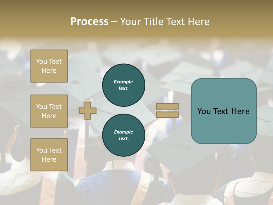 Gown Board Square PowerPoint Template