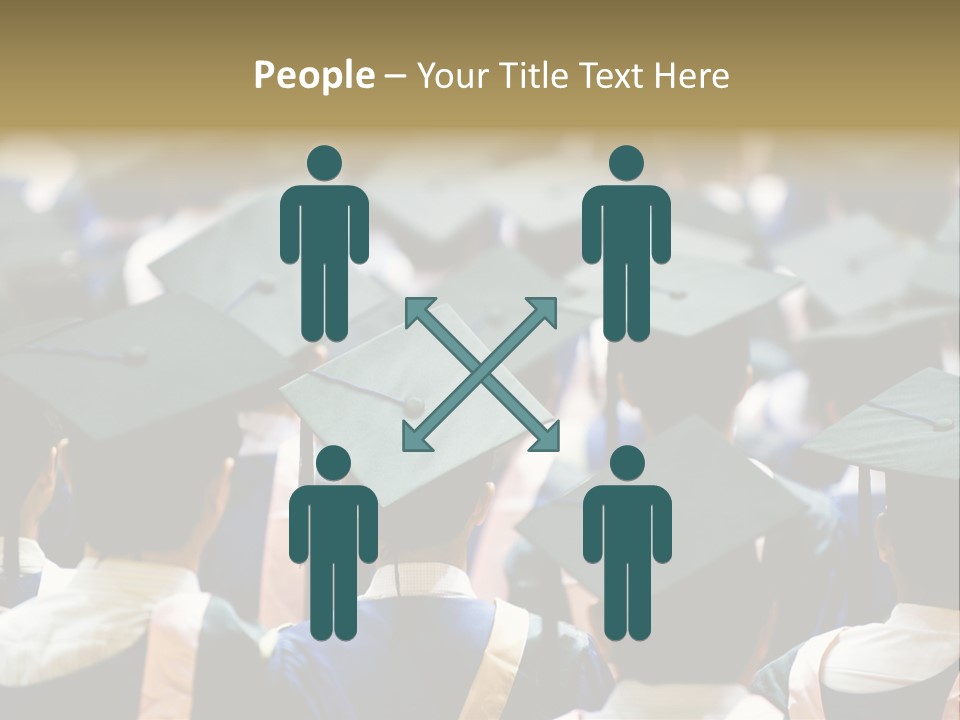 Gown Board Square PowerPoint Template