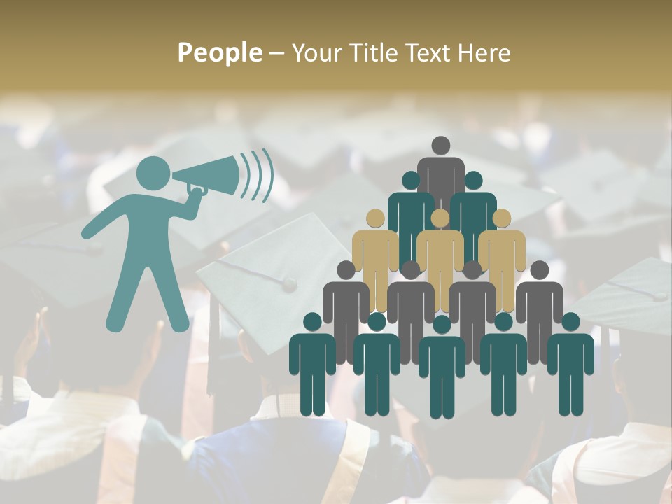 Gown Board Square PowerPoint Template