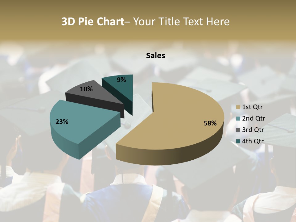 Gown Board Square PowerPoint Template