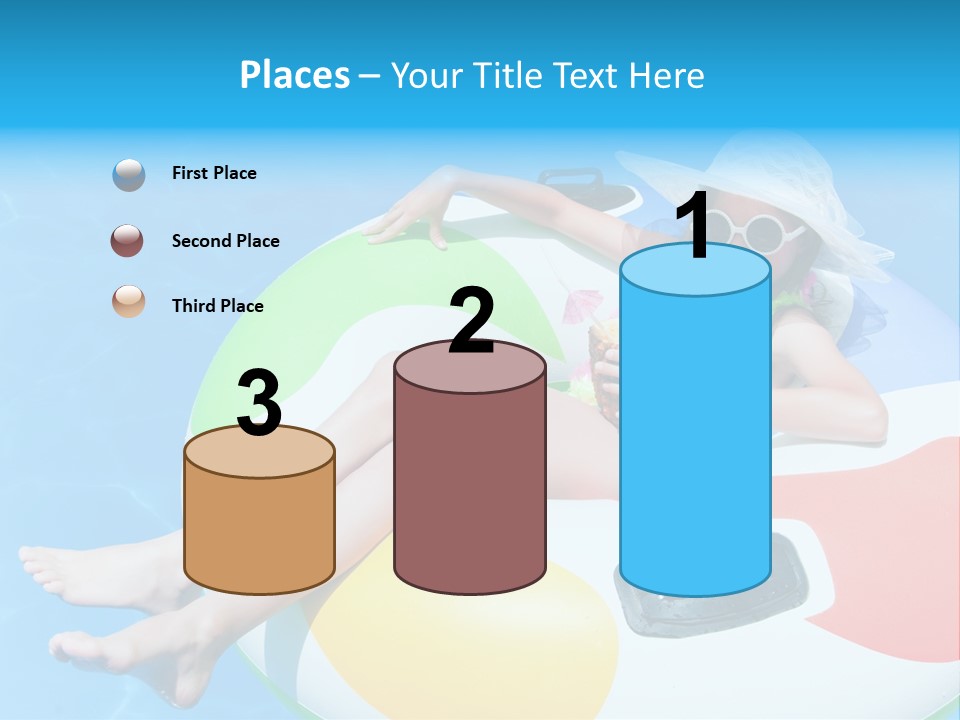 Summer Coastline Fjord PowerPoint Template